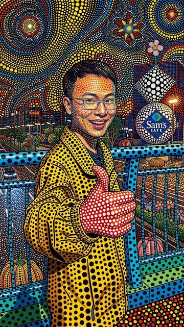 17 · 祝福动作 · 圆点风格