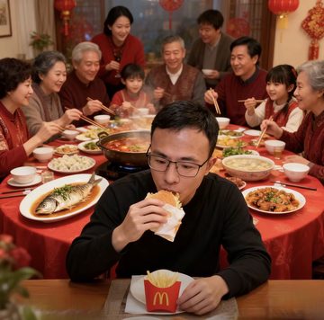 年夜饭不如麦当劳